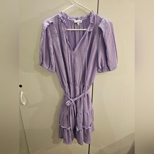 Current Air Womans Small Purple Short Dress